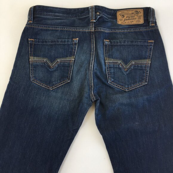 Diesel Larkee Regular Straight Button Fly Jeans 30 - Picture 6 of 12
